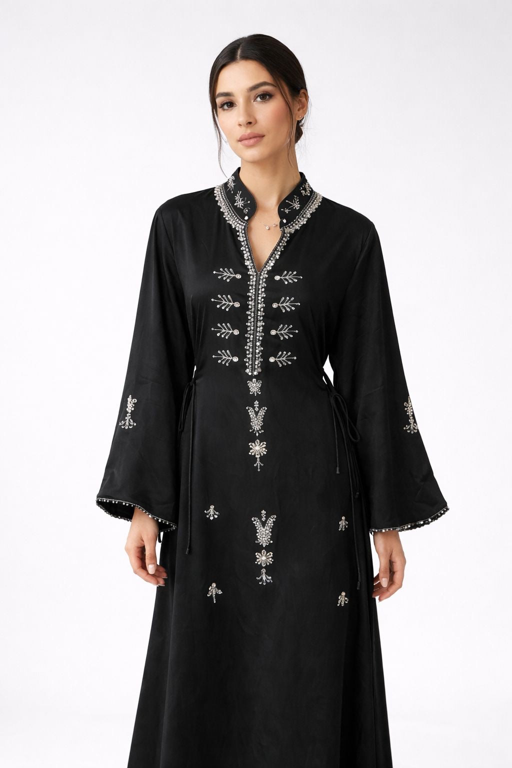 Heirloom Tie Waist Abaya