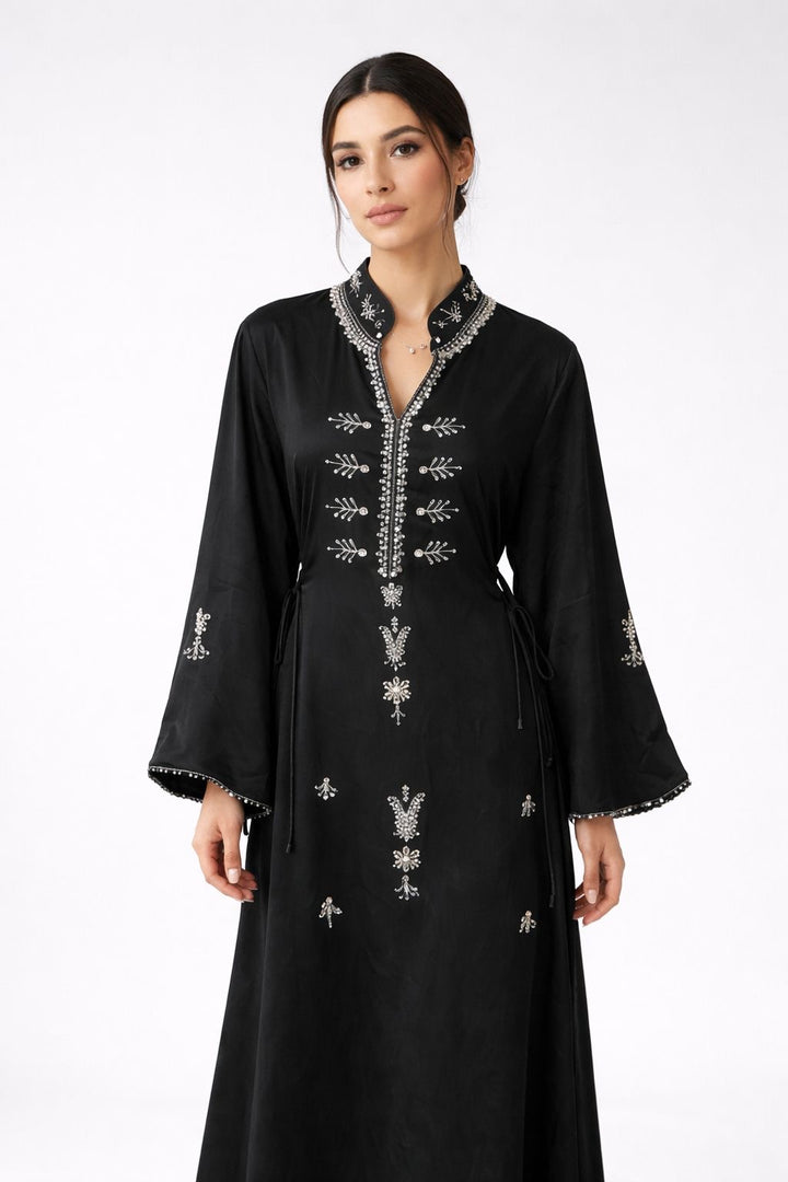 Heirloom Tie Waist Abaya