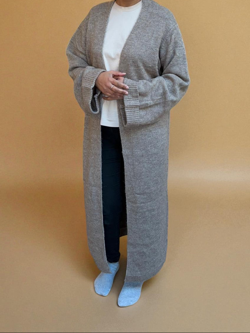 Long neutral Cardigan
