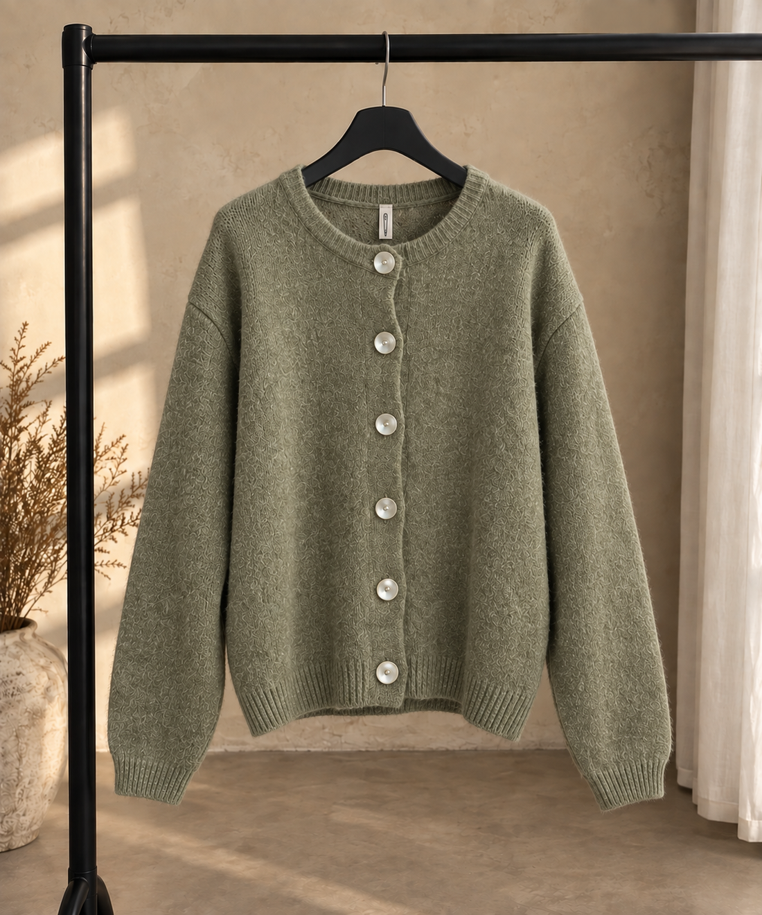 short button down cardigan
