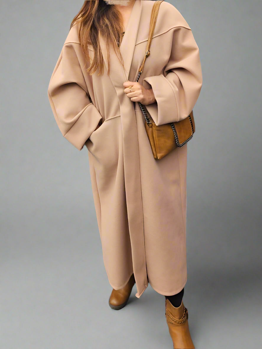 Oversized Maxi Wool Coat