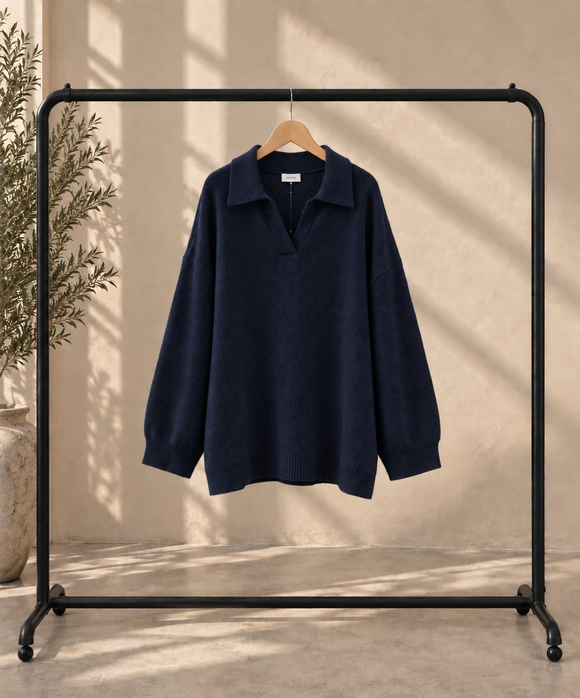 Collared Knit Jumper