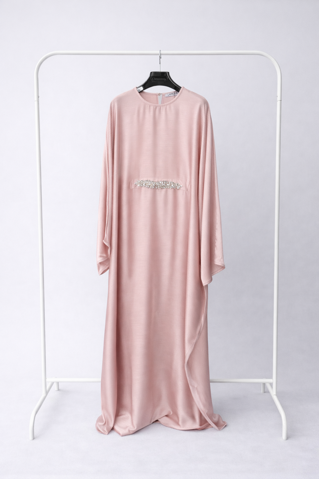 Kaftan Style belt embellished abaya with inner tie