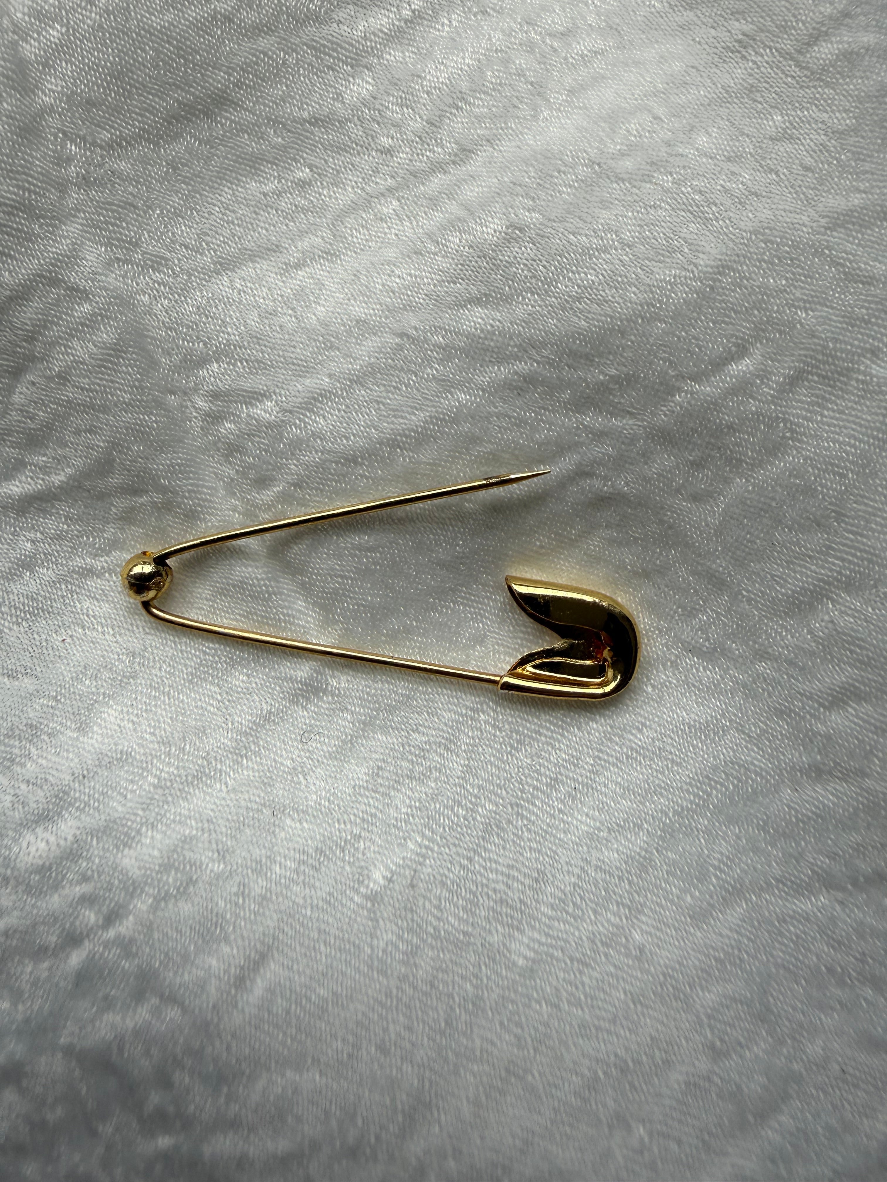 No Snag Ball-End Hijab Safety Pins for Everyday Use 10pcs - Secure Clasp Closure, Smooth Tip, Gold & Silver Finishes, Lightweight & Durable