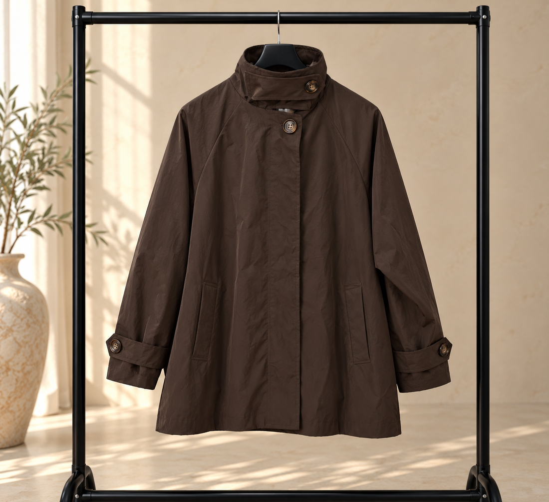 High Neck Lightweight casual jacket