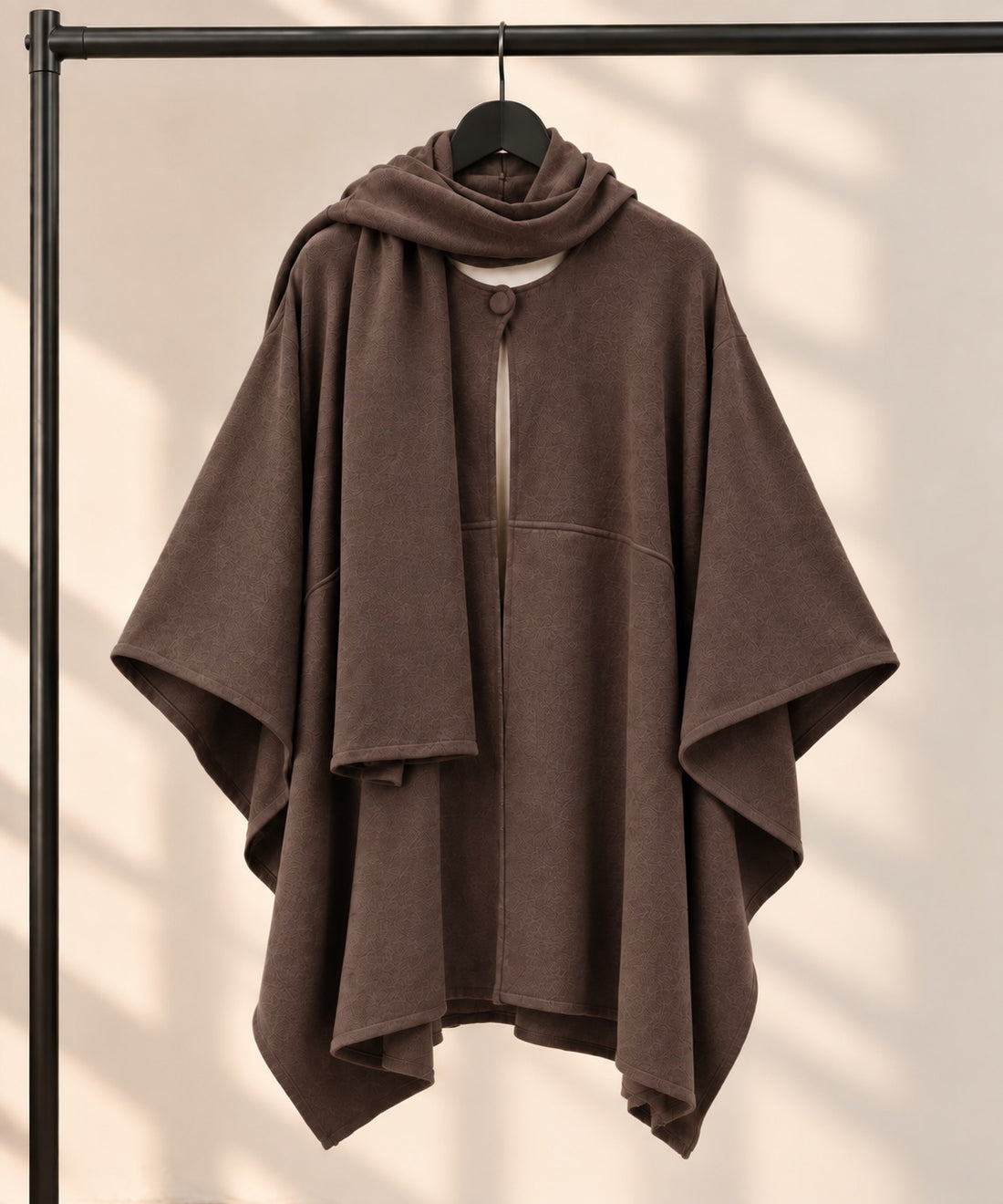 Cape with scarf