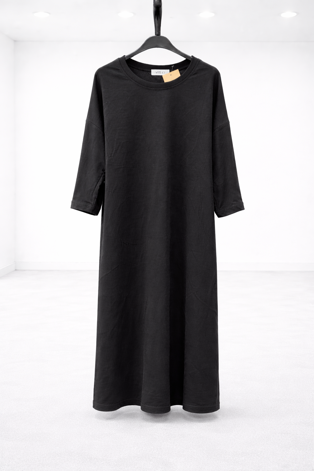 Long sleeved everyday tshirt dress with pockets