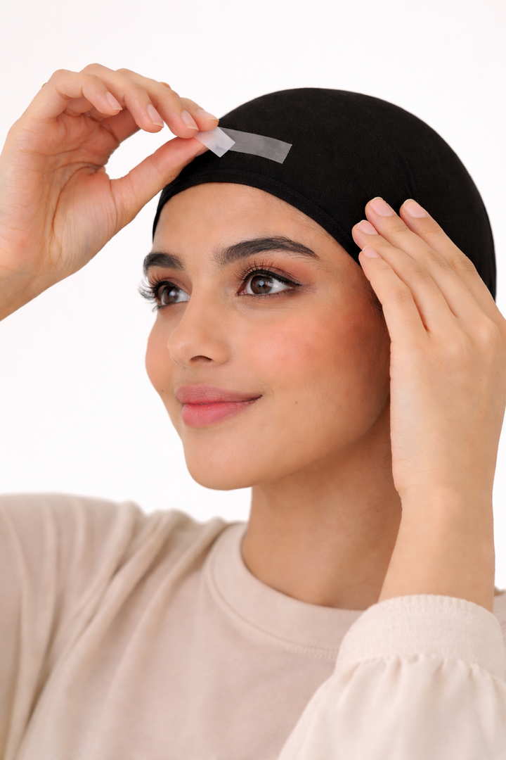 Invisible anti-slip hijab tape 36pc clear and double-sided