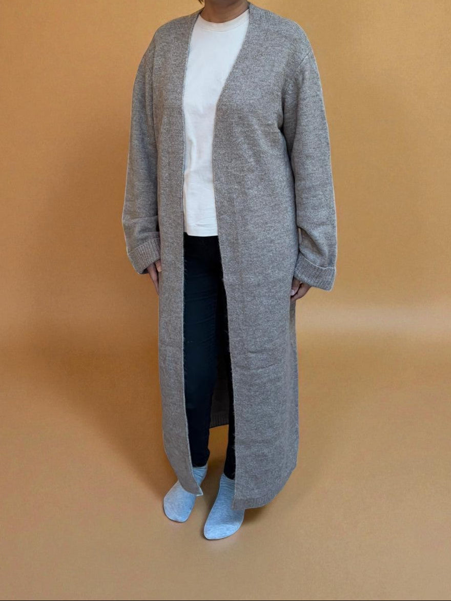 Long neutral Cardigan