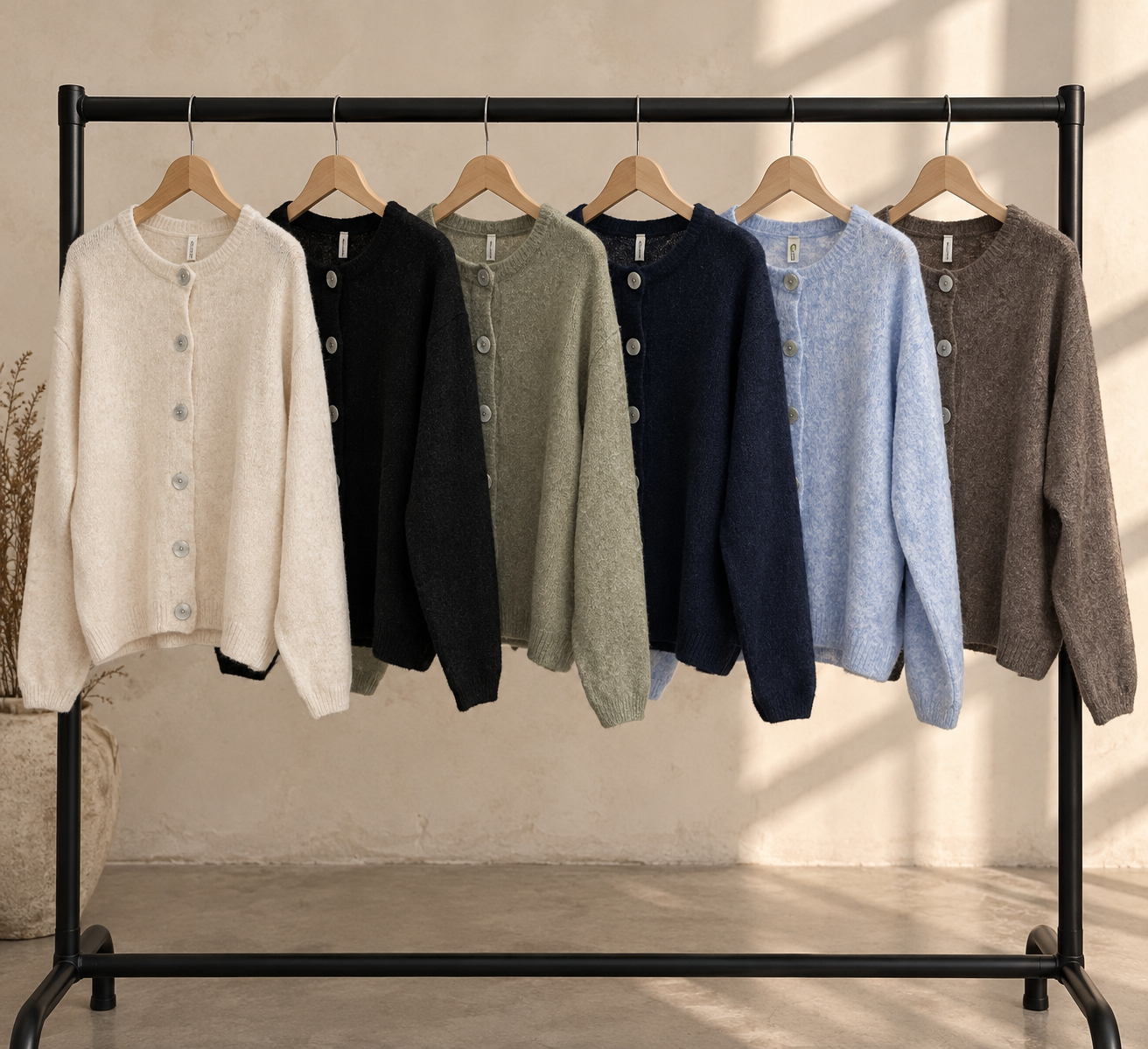 short button down cardigan