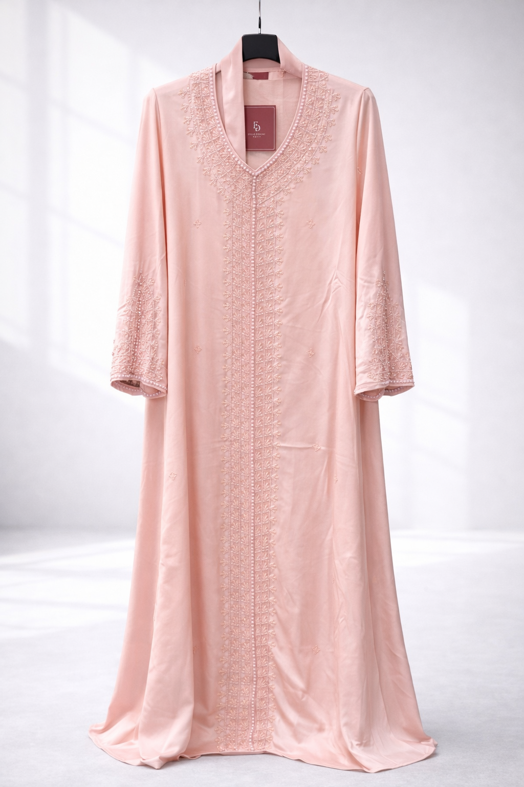 Luxury Flowy dress with intricate front detailing