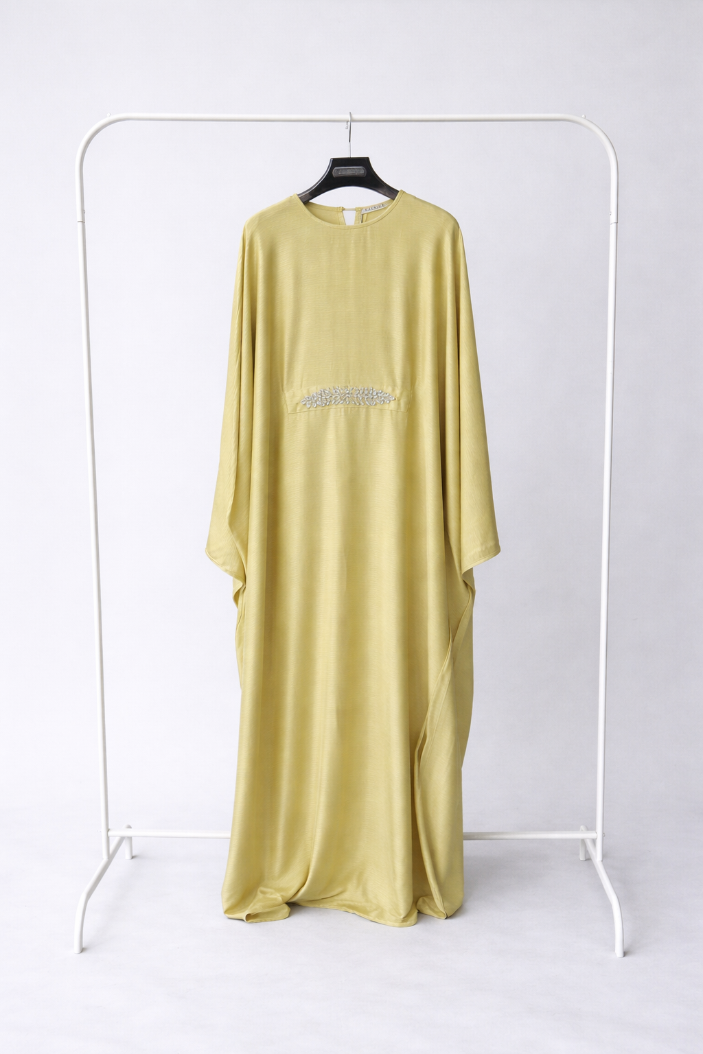 Kaftan Style belt embellished abaya with inner tie