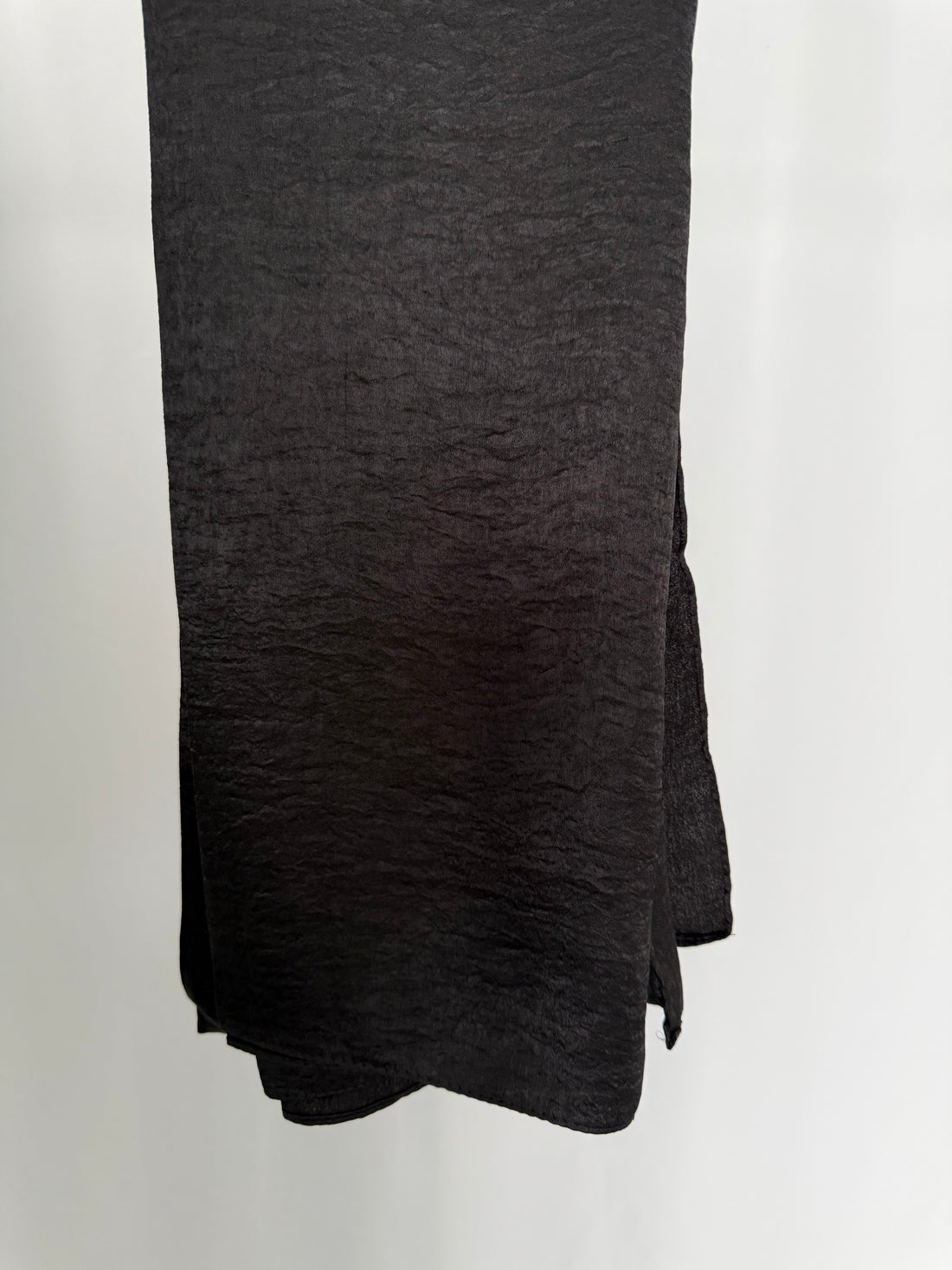 Satin Crinkle Hijabs Long Easy to Wear in neutral colours