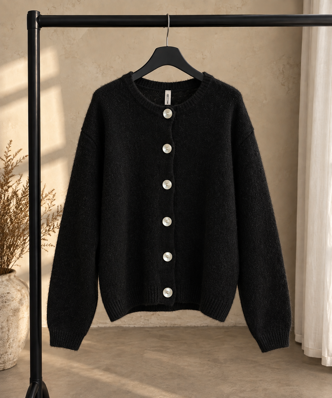 short button down cardigan