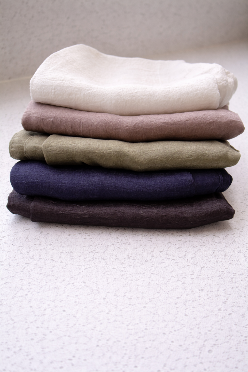 Satin Crinkle Hijabs Long Easy to Wear in neutral colours