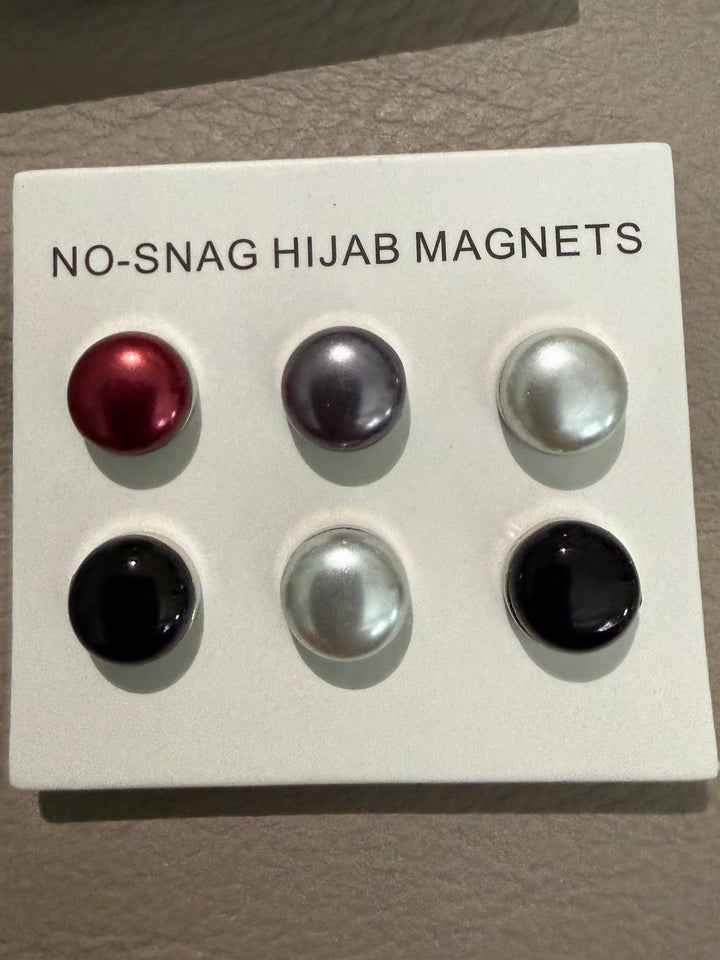 Hijab Magnets Strong 6pc - Secure and Stylish Hijab Clips for Everyday Wear
