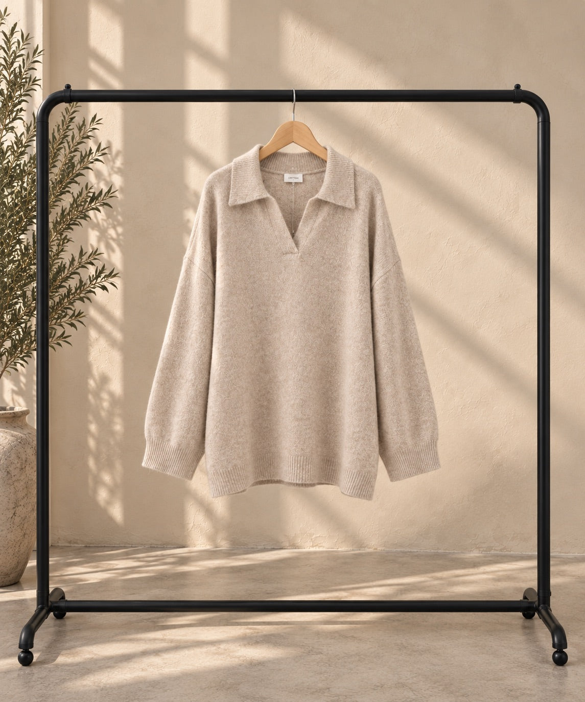Collared Knit Jumper
