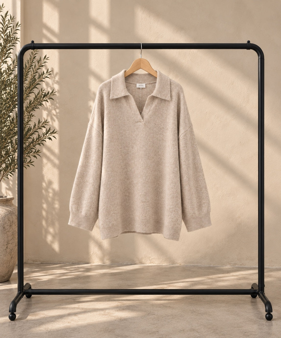 Collared Knit Jumper
