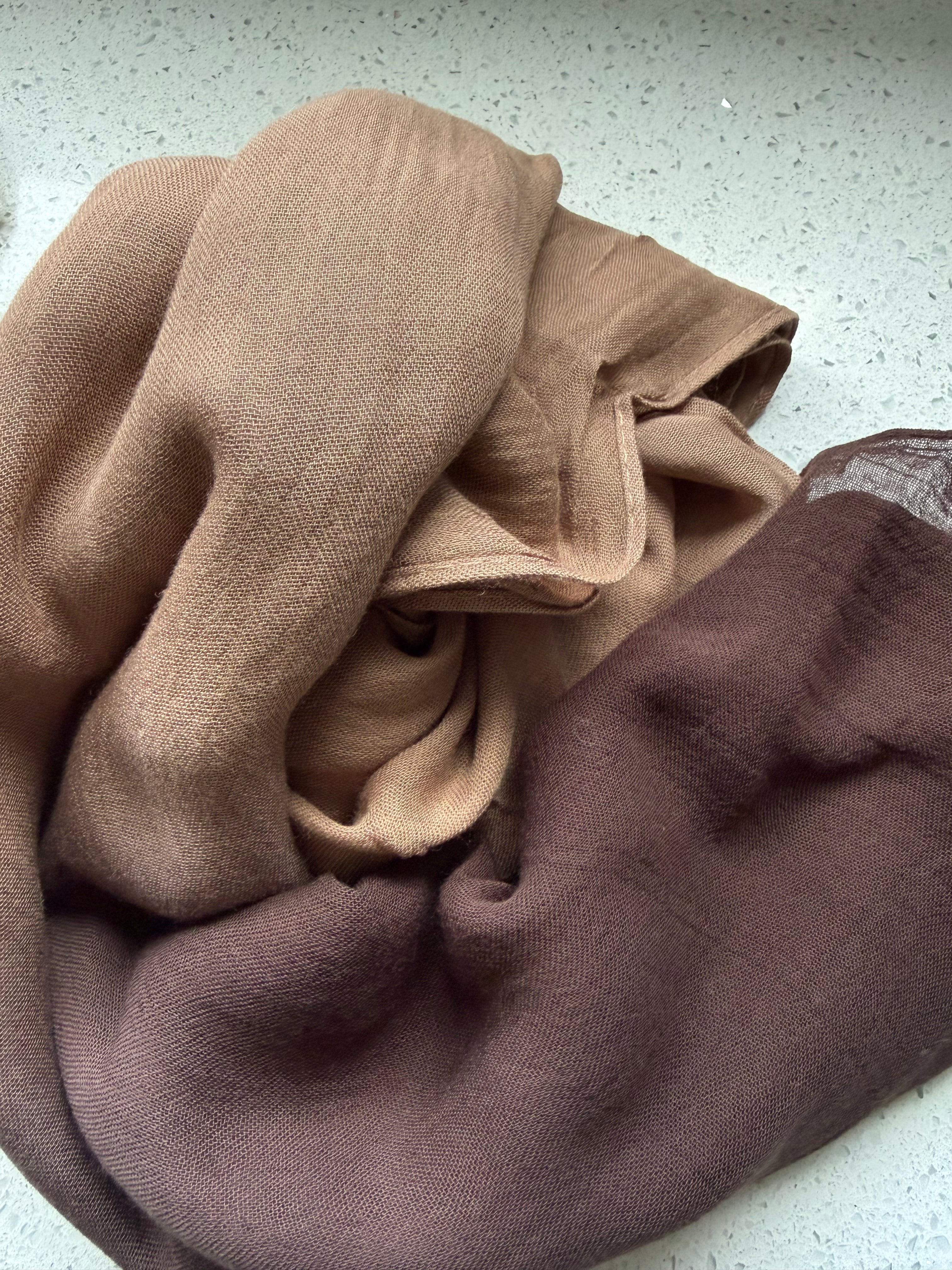 100% Modal Dip Ombre Hijabs every day