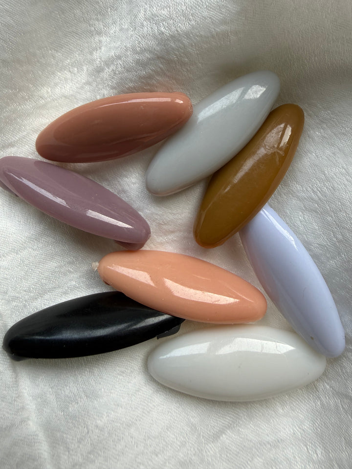 Neutral Colour No Snag Hijab Pins 8pk Soft Touch Hijab Clips for Everyday Wear