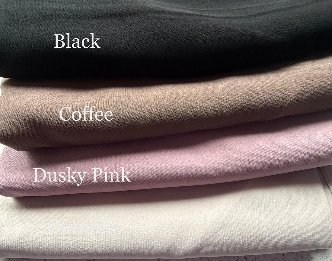 Pure Madina Silk chiffon hijabs long every day wear