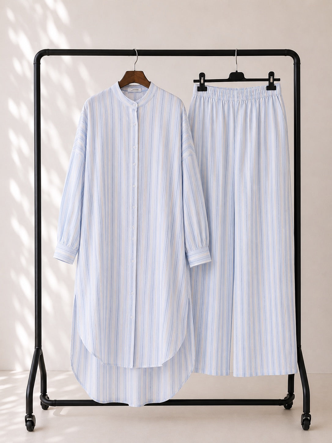 Soft Cotton Striped Co-Ord Set
