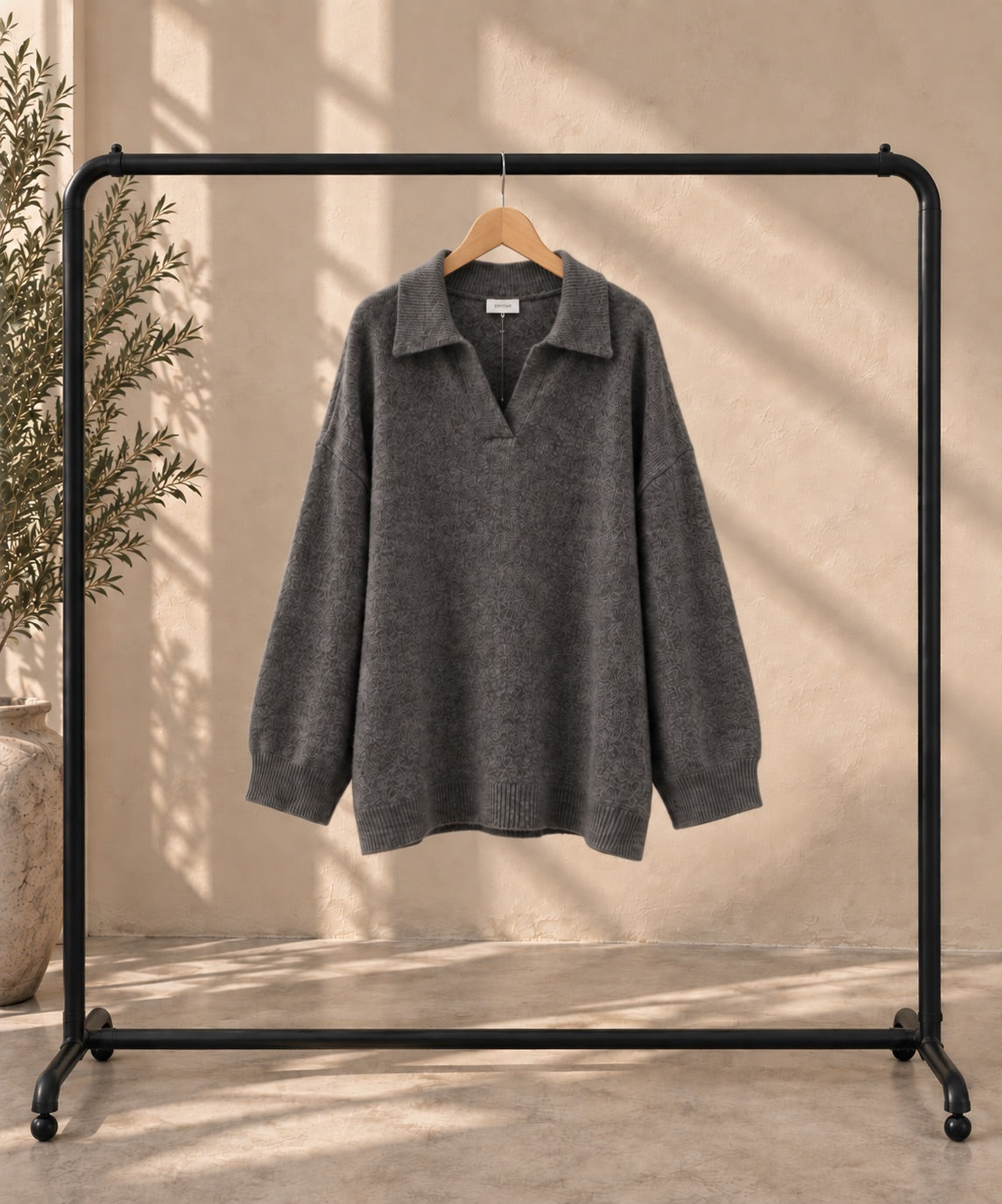 Collared Knit Jumper