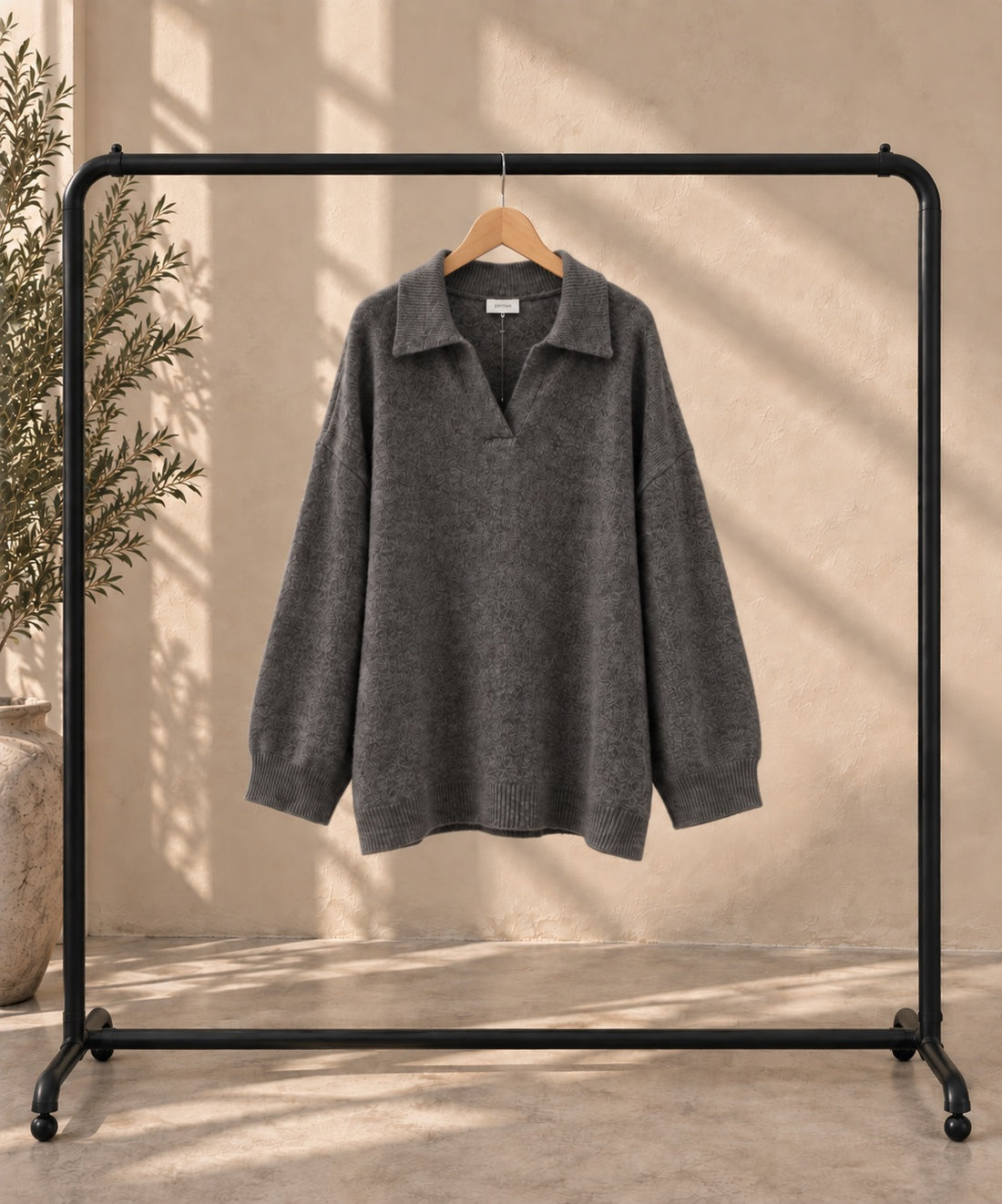 Collared Knit Jumper
