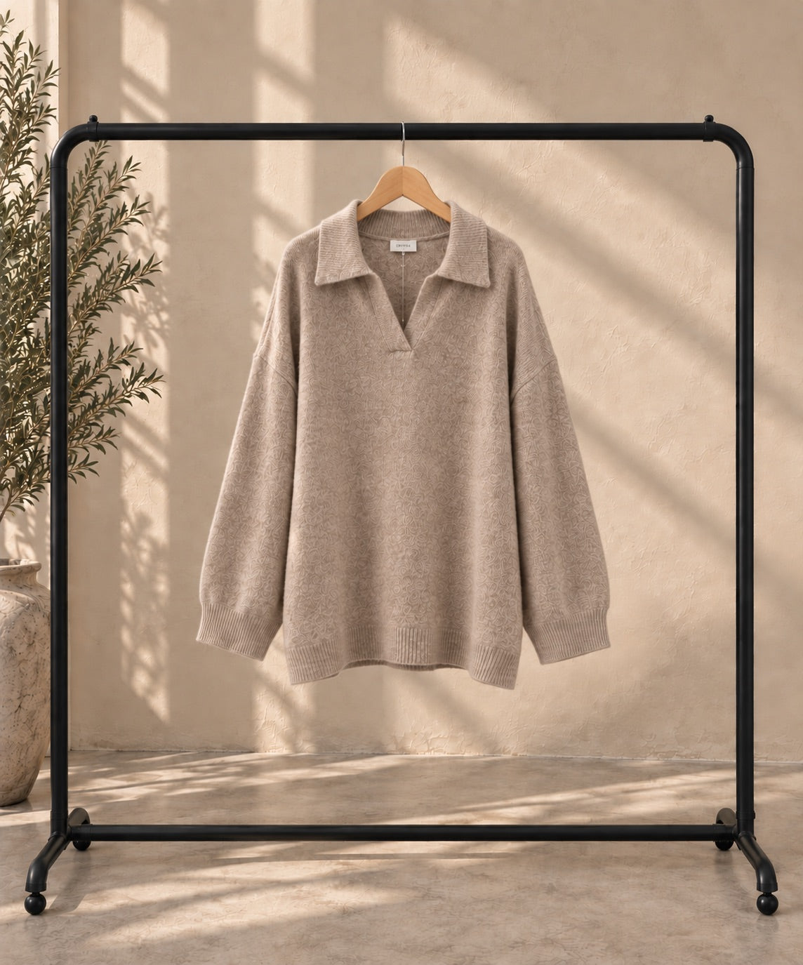 Collared Knit Jumper