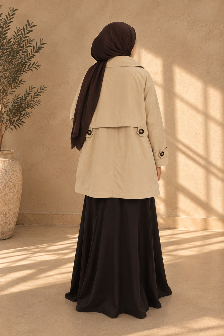 High Neck Lightweight casual jacket