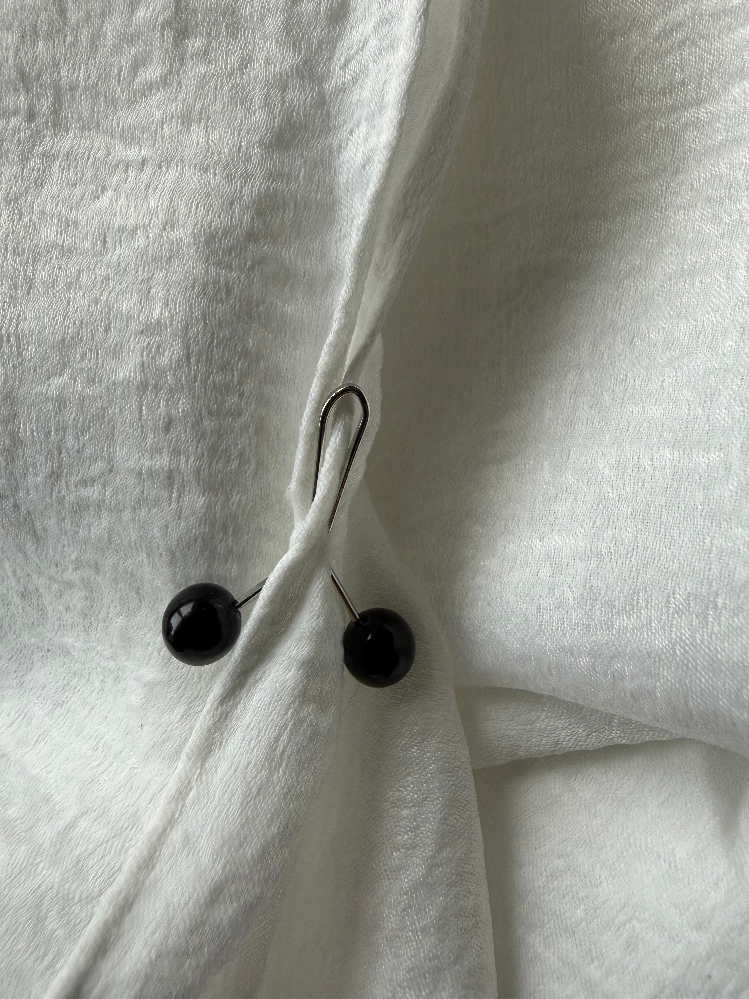 8 pcs black hijab grip pin clips strong and secure