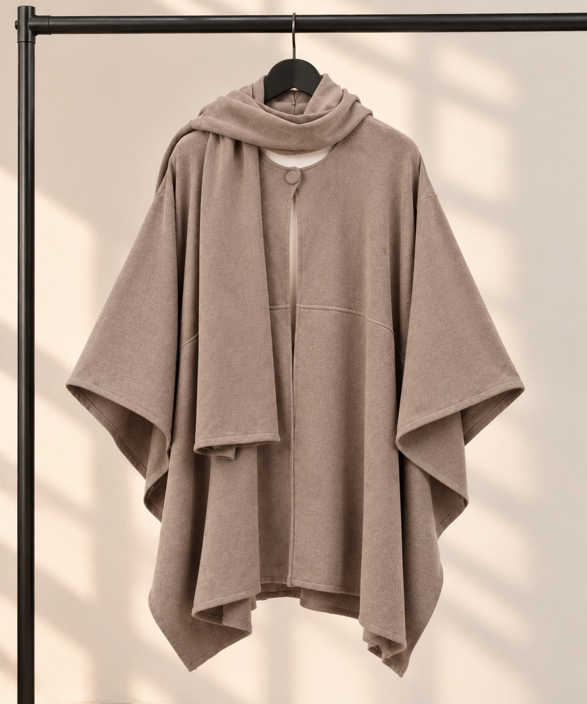 Cape with scarf