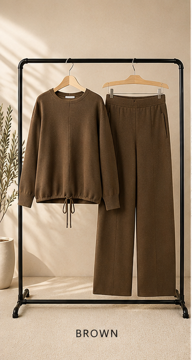 Soft Knit Lounge Co-Ord Set