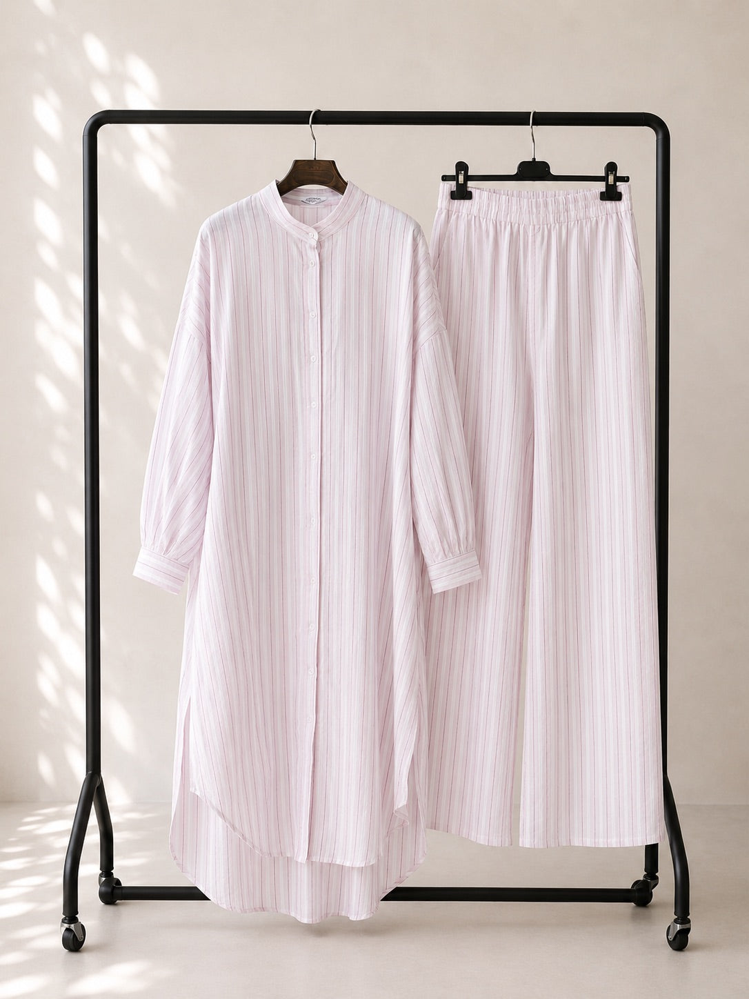 Soft Cotton Striped Co-Ord Set