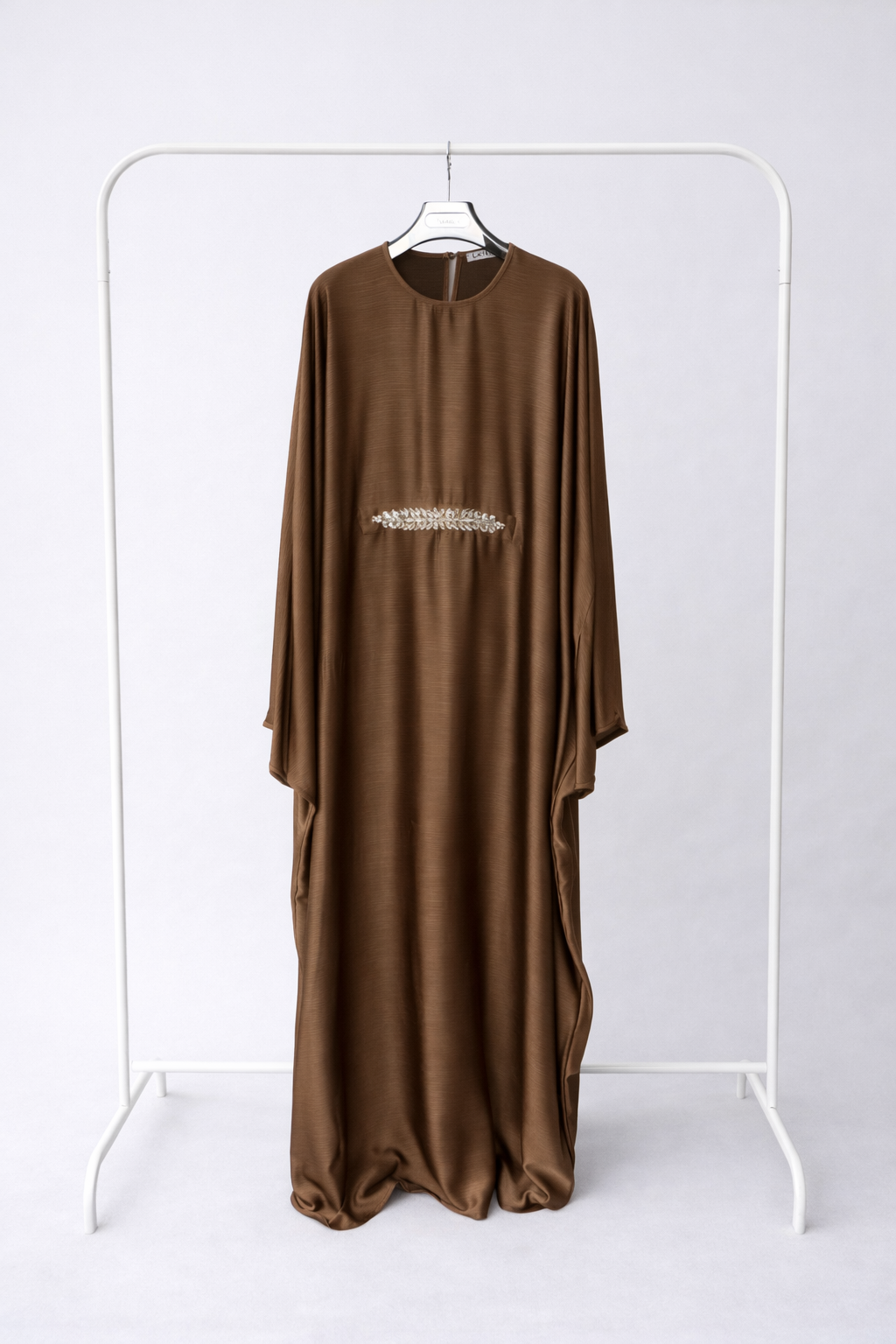 Kaftan Style belt embellished abaya with inner tie