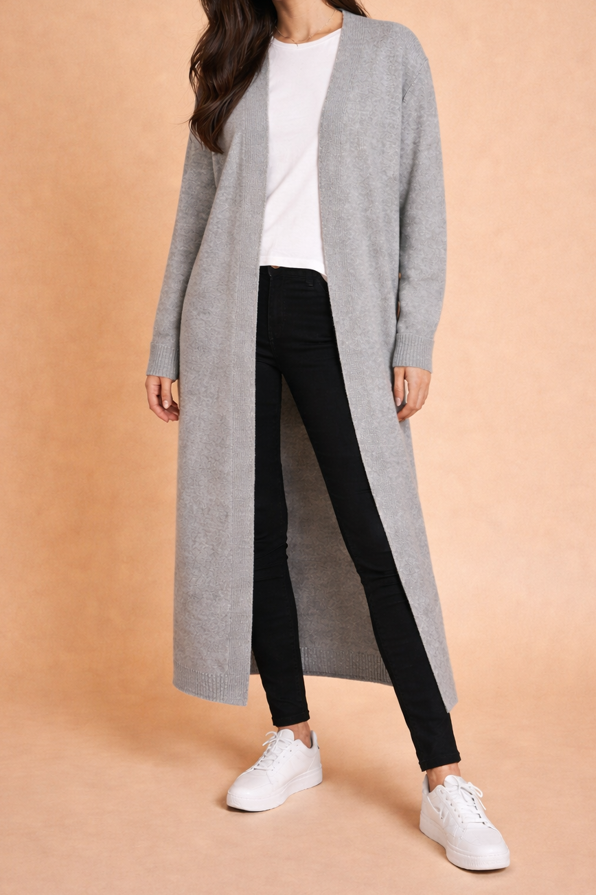 Long neutral Cardigan