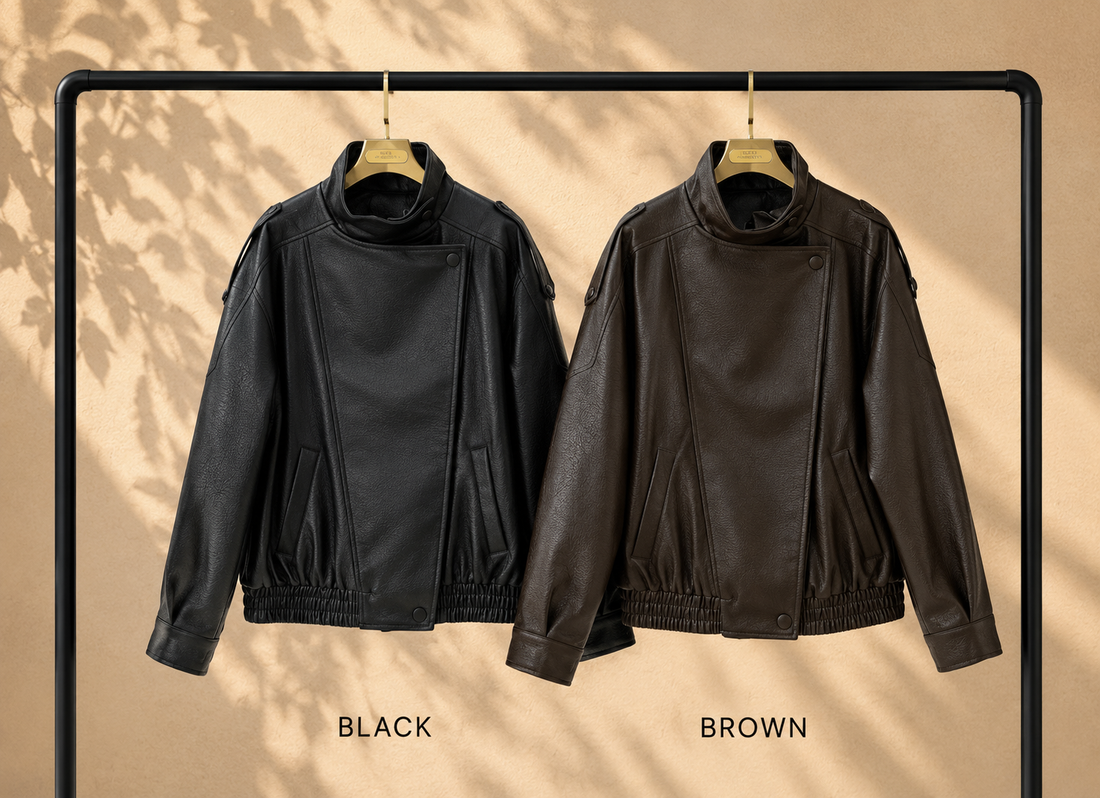 Essential Faux Leather Jacket