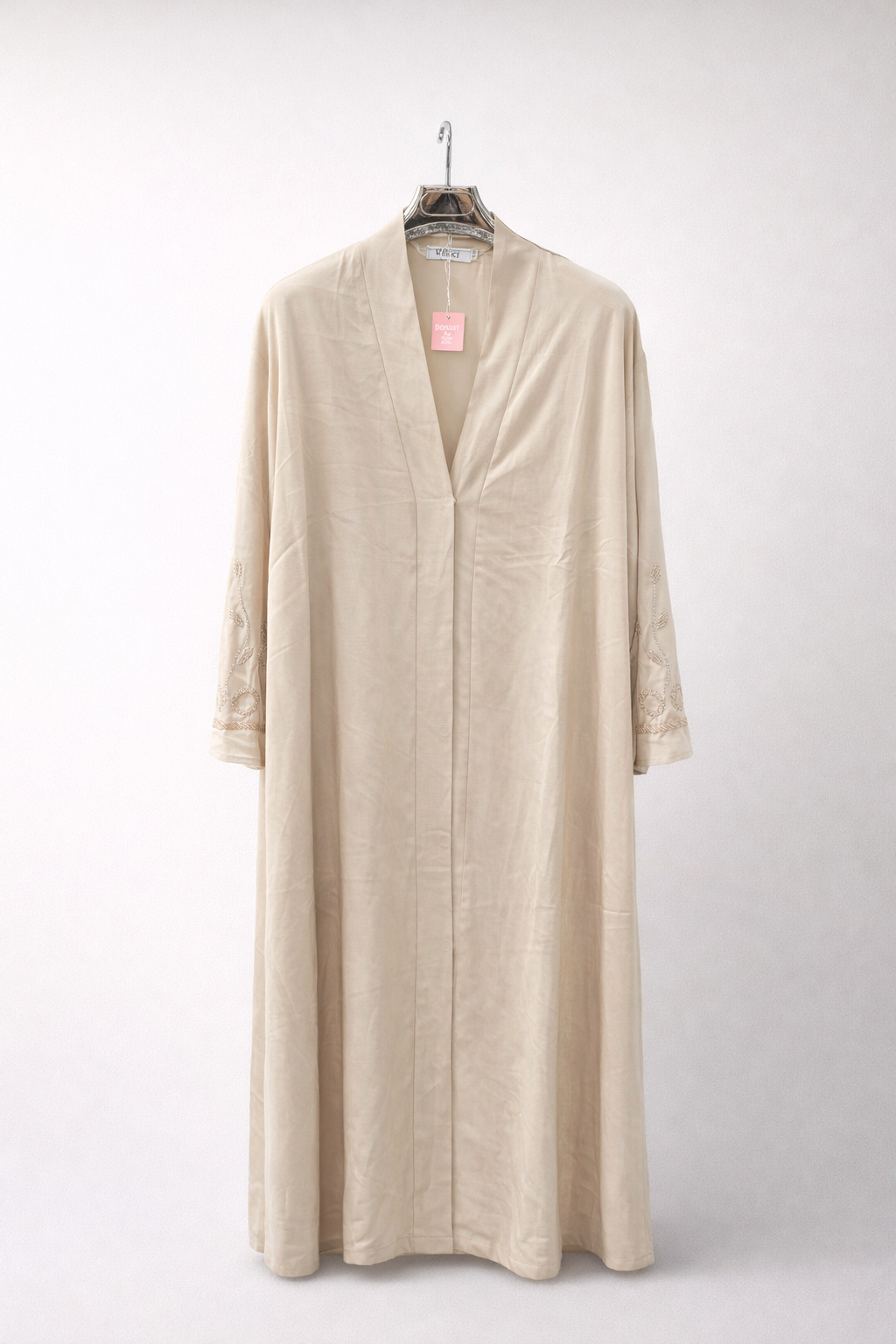 Vine Sleeve Embroidered Abaya