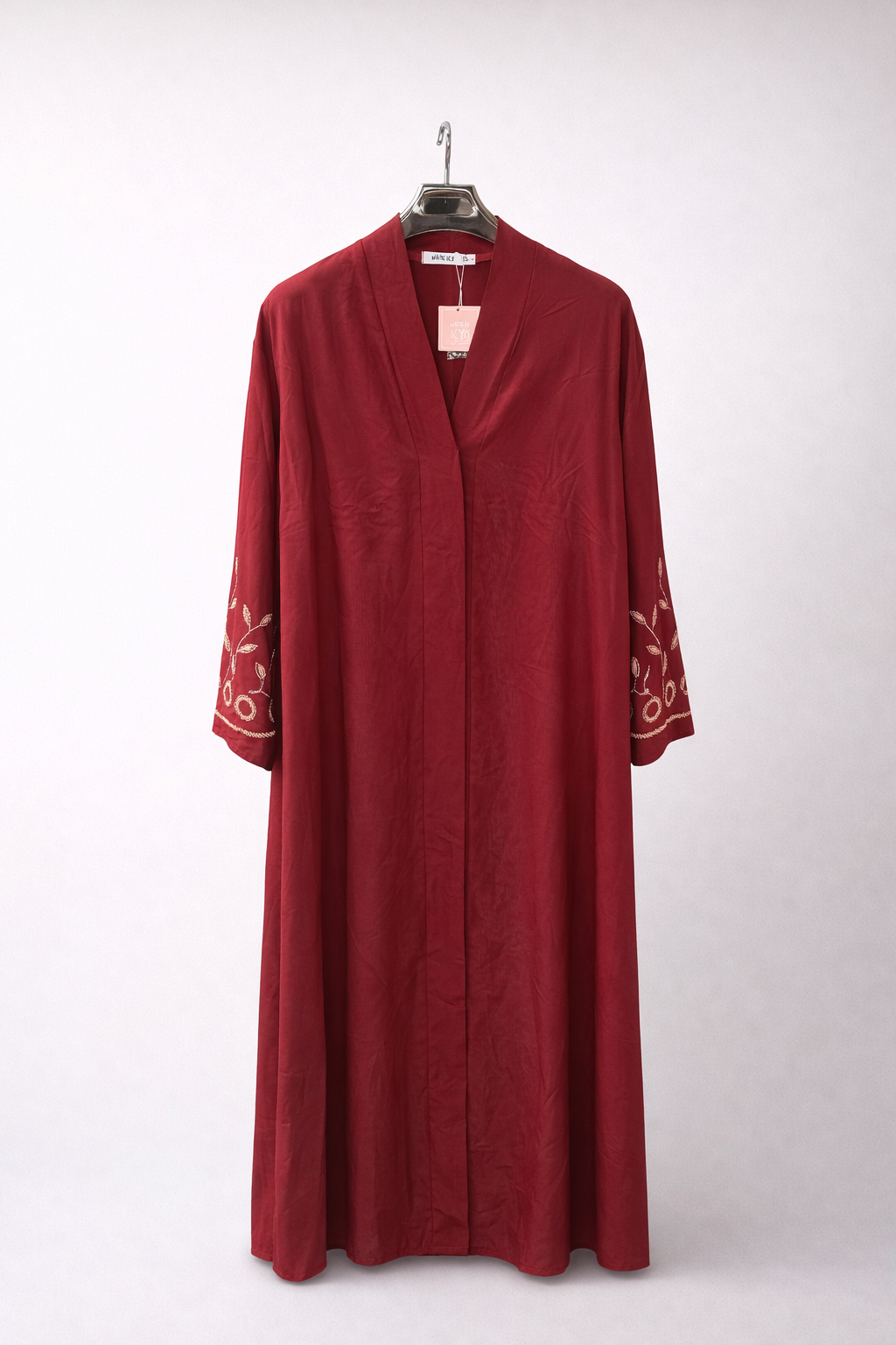 Vine Sleeve Embroidered Abaya