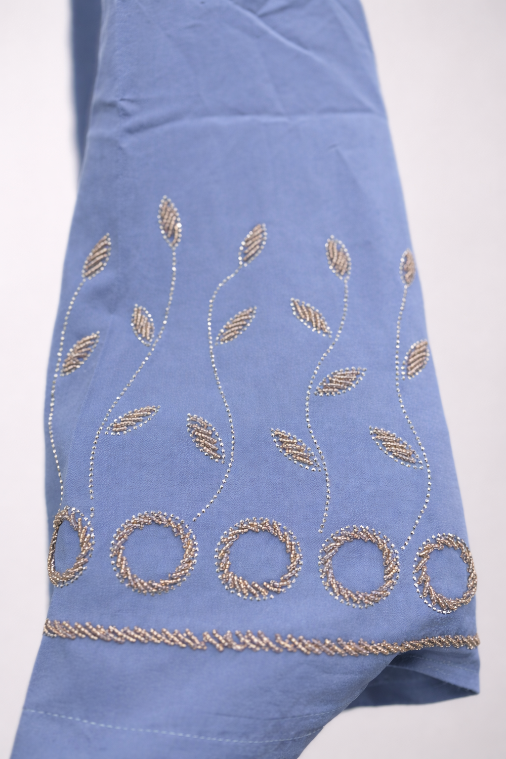 Vine Sleeve Embroidered Abaya