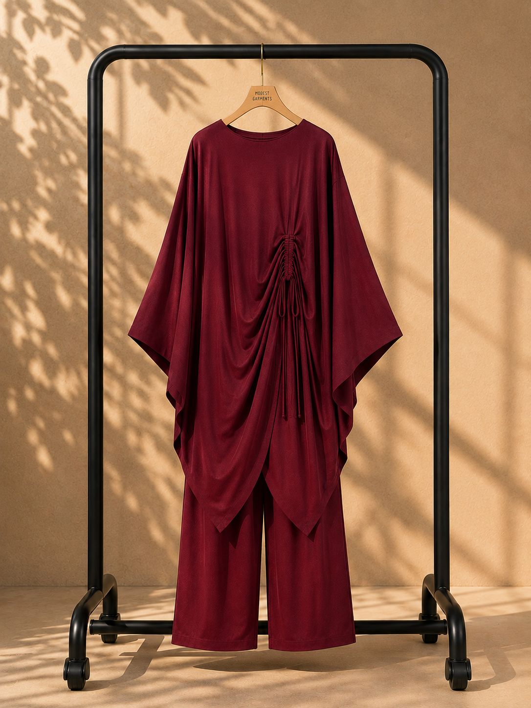Side Ruched Co-Ord Set