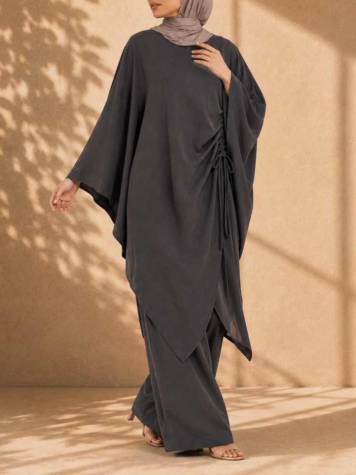 Side Ruched Co-Ord Set