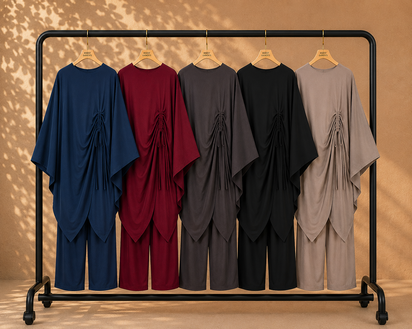 Side Ruched Co-Ord Set