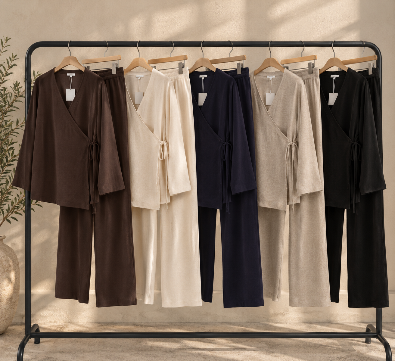 Soft Wrap Co-Ord Set