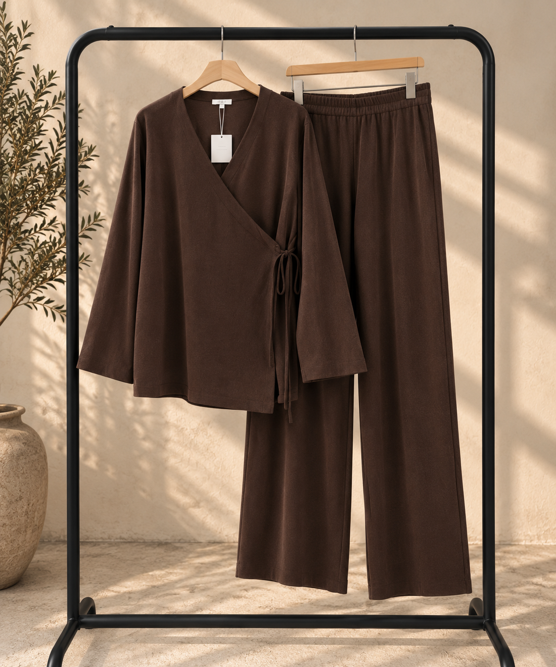 Soft Wrap Co-Ord Set