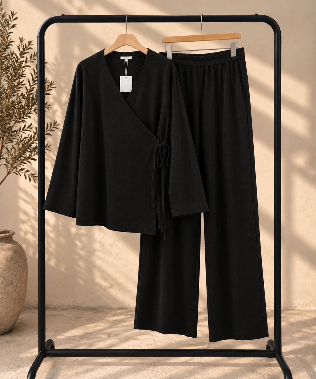 Soft Wrap Co-Ord Set