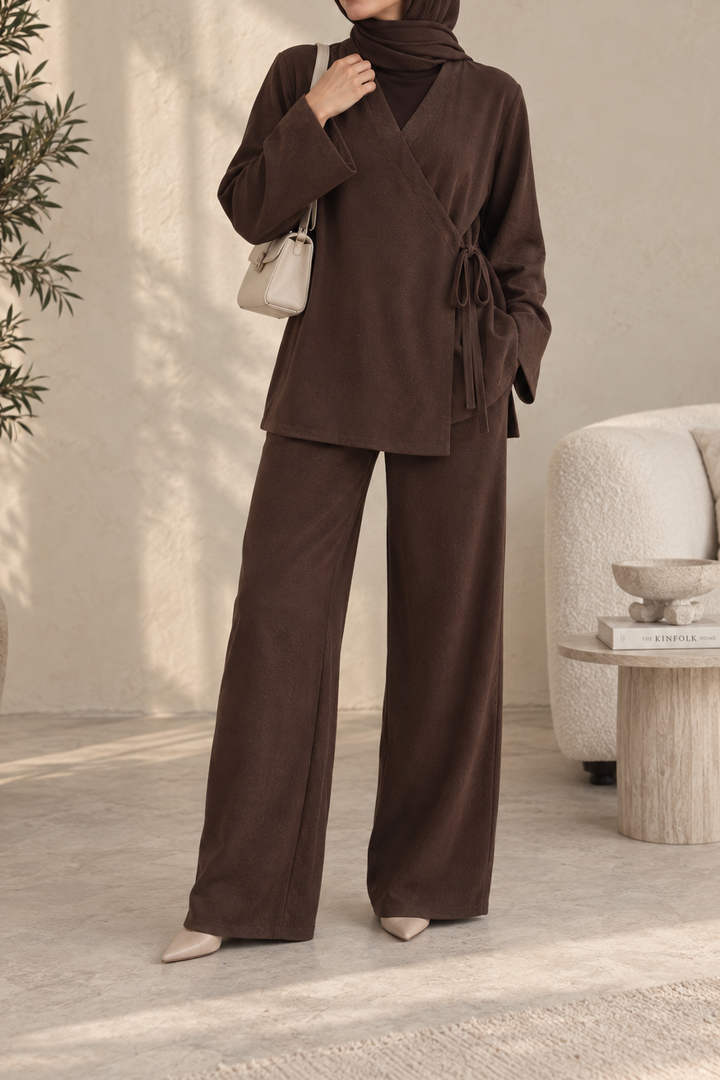 Soft Wrap Co-Ord Set