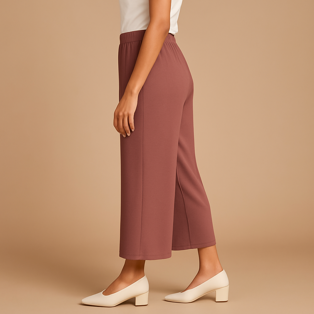 Daily essential straight leg trousers