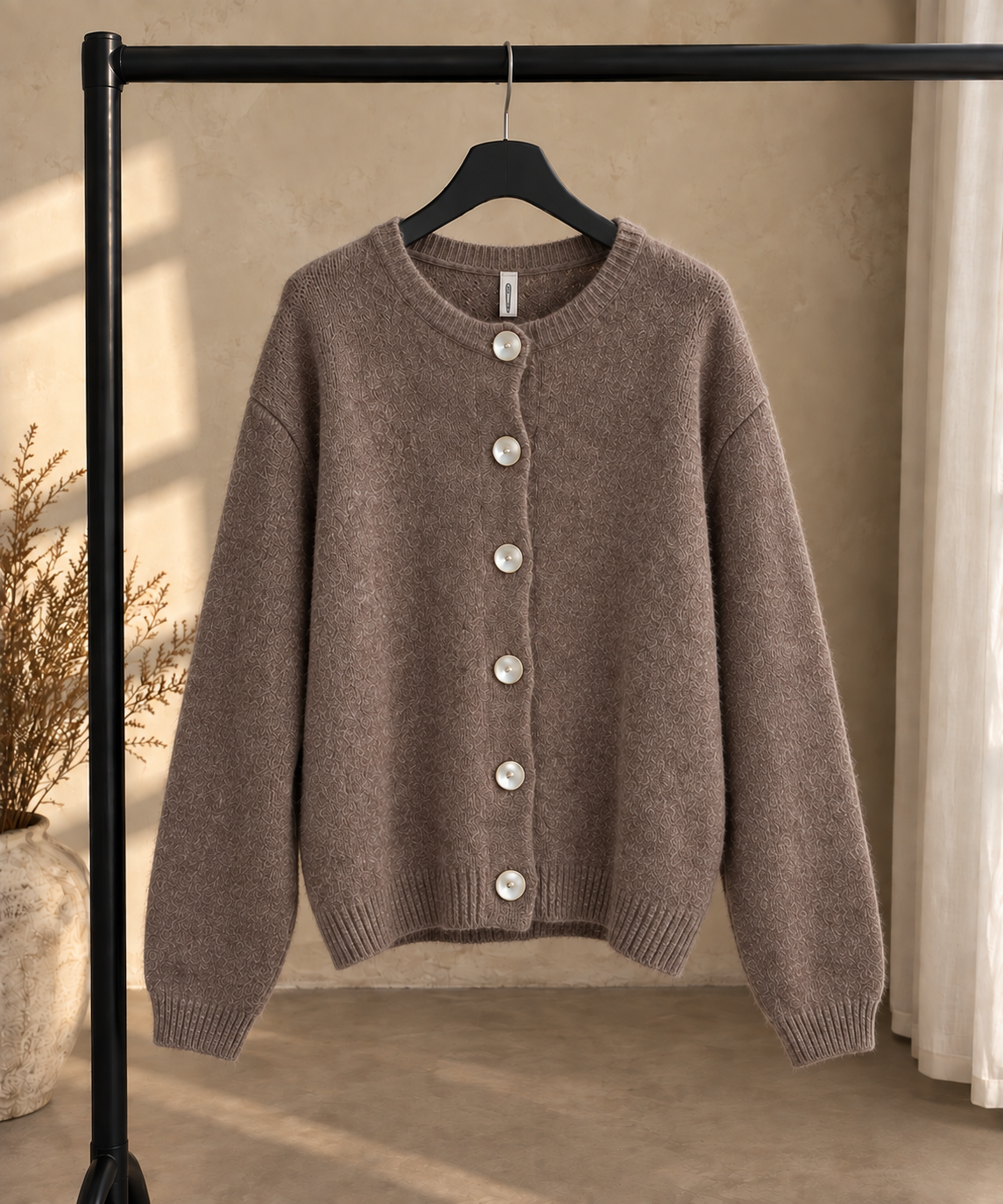 short button down cardigan