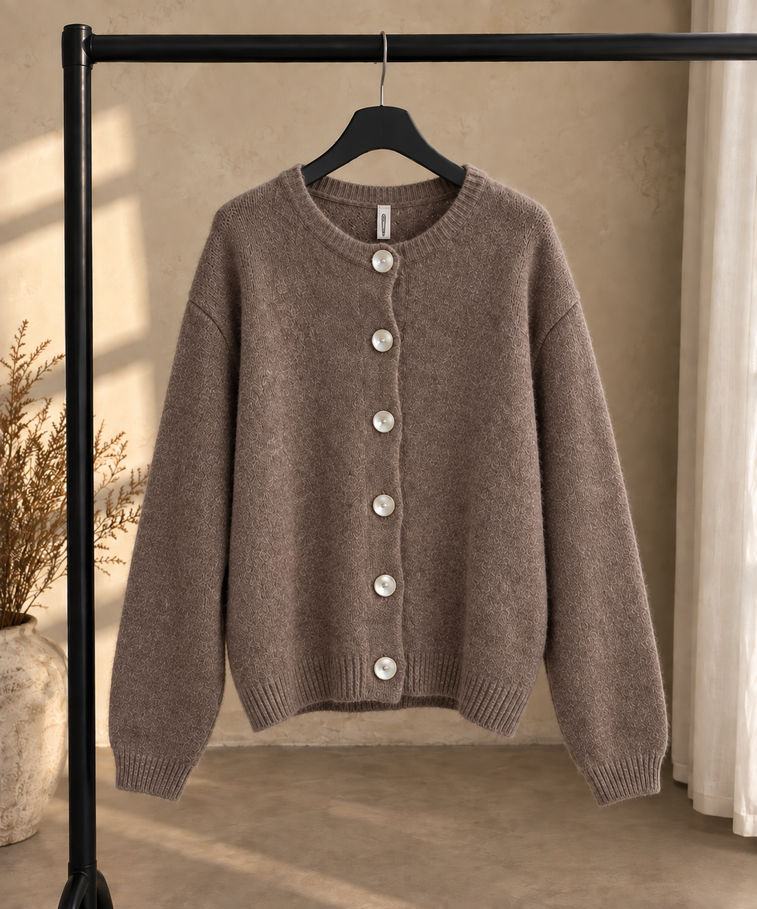 short button down cardigan